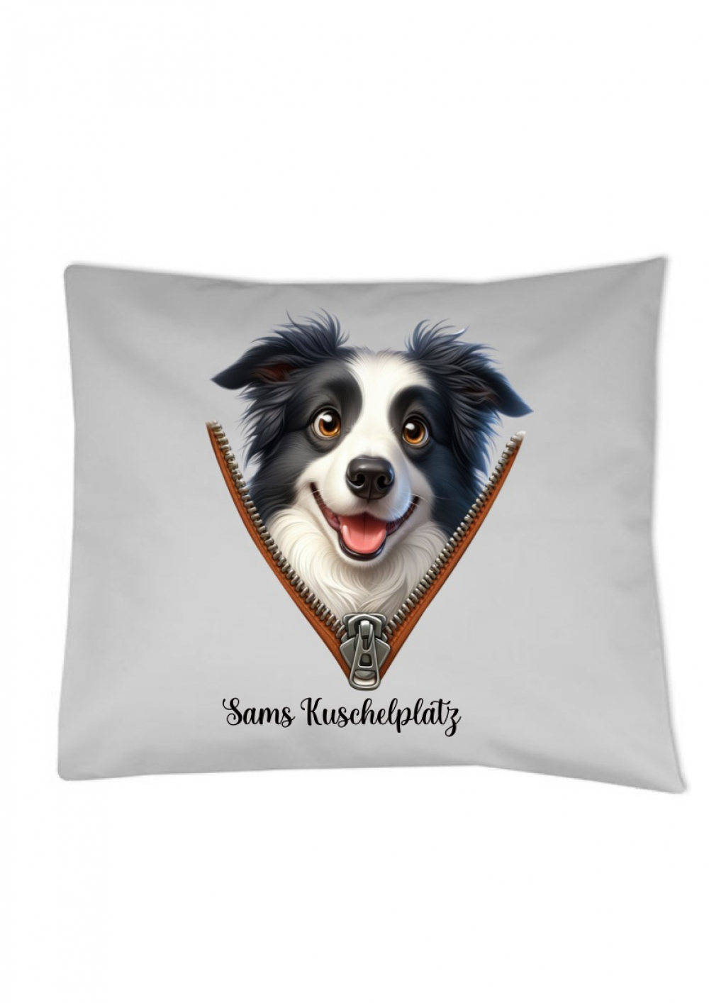 Kissen mit Border Collie